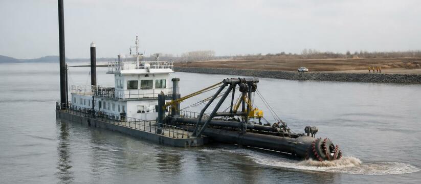 В Кургане начали расчищать Тобол: 116 тысяч кубов грунта уберут со дна В Кургане началась расчистка русла Тобола. За д...