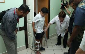 Житель Перу прилетел в Курган для лечения в Центре Илизарова