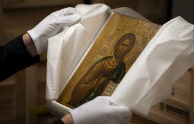 В Курган привезли иконы, пережившие войны и смуты
